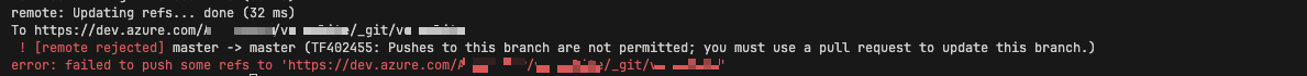 Commit Error